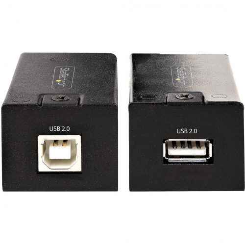 Startech .com USB Extender1 x Network (RJ-45)1 x USB492.13 ft Extended RangeMetalBlack C15012-USB-EXTENDER