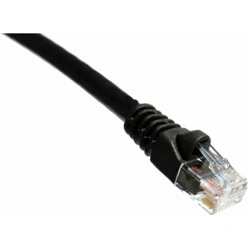 Axiom Memory Solutions 14FT CAT5E 350mhz Patch Cable Molded Boot (Black)Category 5e for Network DevicePatch Cable14 ft1 x1 xGold-plated Co… C5EMB-K14-AX