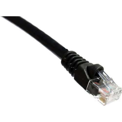 Axiom Memory Solutions 30FT CAT5E 350mhz Patch Cable Molded Boot (Black)30 ft Category 5e Network Cable for Network DeviceFirst End: 1 x RJ-45 Network… C5EMB-K30-AX