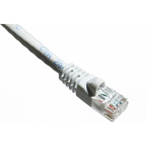 Axiom Memory Solutions 6FT CAT5E 350mhz Patch Cable Molded Boot (White)6 ft Category 5e Network Cable for Network DeviceFirst End: 1 x RJ-45 Network -… C5EMB-W6-AX