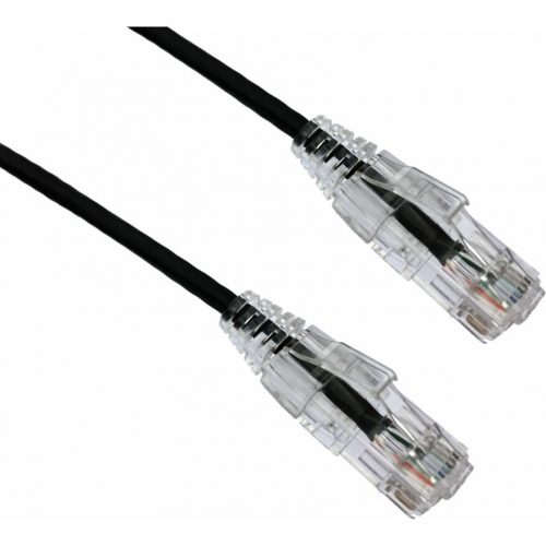 Axiom Memory Solutions 3FT CAT6A BENDnFLEX Ultra-Thin Snagless Patch Cable 650mhz (Black)3 ft Category 6a Network Cable for Network DeviceFirst End:… C6ABFSB-K3-AX