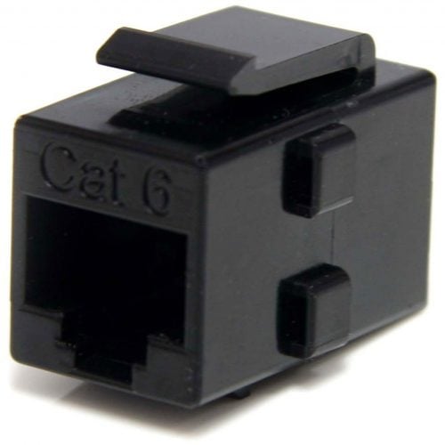 Startech .com Cat 6 RJ45 Keystone Jack Network CouplerF/FJoin Two Cat6 Patch Cables Together to Make a Longer Cablerj45 keystone co… C6KEYCOUPLER