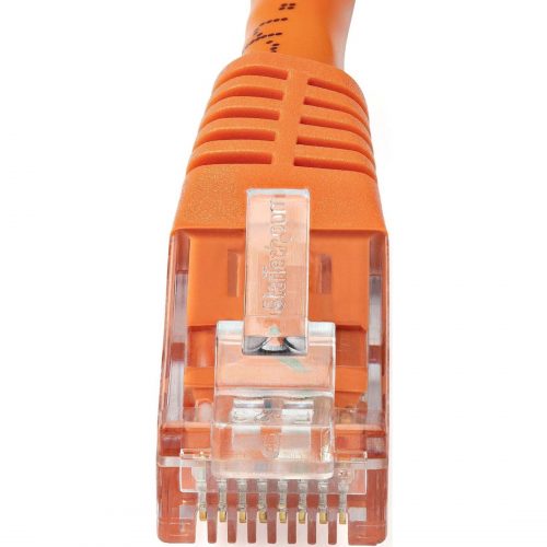 Startech .com 35ft CAT6 Ethernet CableOrange Molded Gigabit100W PoE UTP 650MHzCategory 6 Patch Cord UL Certified Wiring/TIA35ft O… C6PATCH35OR