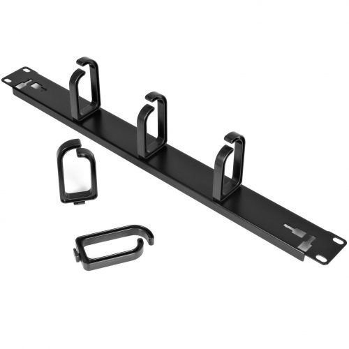 Startech .com .com 1U 19in Metal Rackmount Cable Management PanelRack cable management kit1UOrganize and Manage Network, Se… CABLMANAGER2