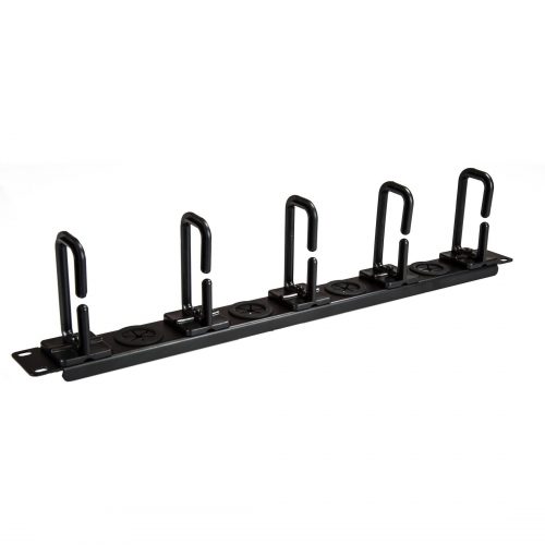 Startech .com 1U 19″ Cable Management OrganizerD Ring Hook Network/Server Rack Cord ManagerData Center Horizontal Wire Panel1U 19in… CABLMANAGERH