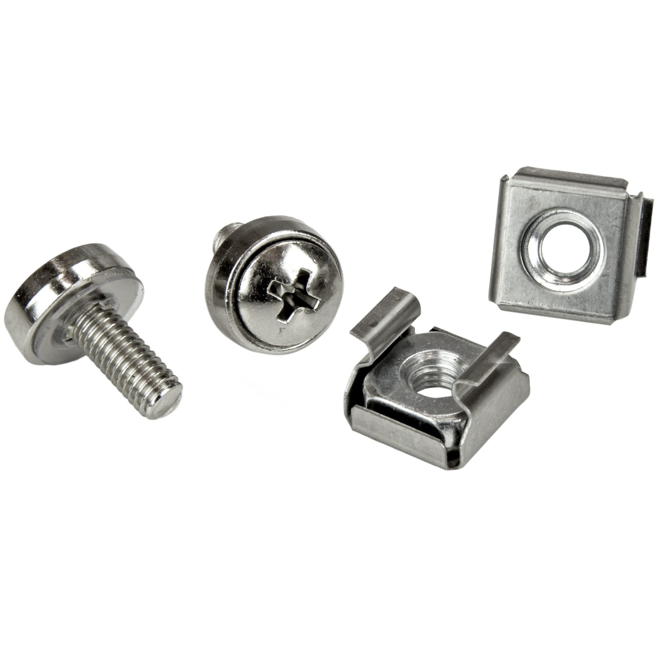 Startech .com 100 Pkg M5 Mounting Screws and Cage Nuts for Server Rack CabinetInstall your rack-mountable hardware securely with these hig… CABSCREWM52