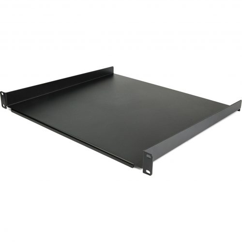 Startech .com 1U Server Rack Cabinet ShelfFixed 16″ Deep Cantilever Rackmount Tray for 19″ Data/AV/Network Enclosure w/cage nuts, screws -… CABSHELF116