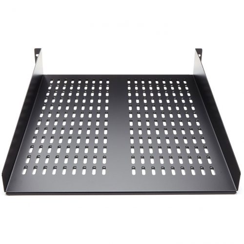 Startech .com 2U 22in Vented Rack Mount ShelfFixed Server Rack Cabinet Shelf50lbs / 22kgAdd a sturdy, 22in depth vented shelf into a… CABSHELF22V