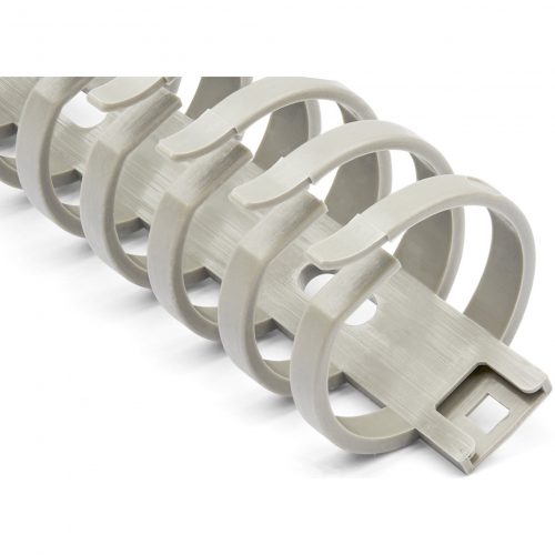 Startech .com Cable Management Raceway Spine Vertebrae 1-1/8″(29mm)W x 2″(25mm)H, 20″(0.5m) length, Network Cord Hider/Wire Duct, UL Listed -… CBMFWD2030