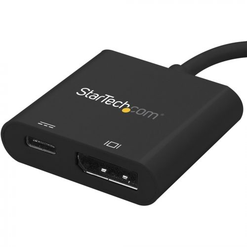 Startech .com USB C to DisplayPort Adapter with 60W Power Delivery Pass-Through4K 60Hz USB Type-C to DP 1.2 Video Converter w/ ChargingUS… CDP2DPUCP