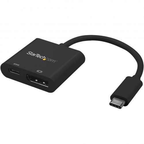 Startech .com USB C to DisplayPort Adapter with 60W Power Delivery Pass-Through4K 60Hz USB Type-C to DP 1.2 Video Converter w/ ChargingUS… CDP2DPUCP