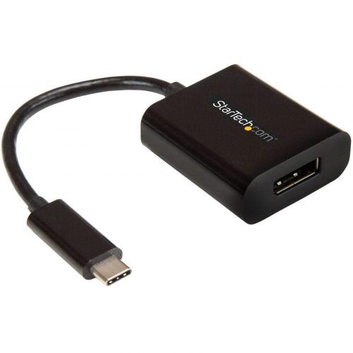 Startech .com USB C to DisplayPort Adapter 4K 60HzUSB Type-C to DP 1.4 Monitor Video Converter (DP Alt Mode)Thunderbolt 3 CompatibleUSB-C… CDP2DP