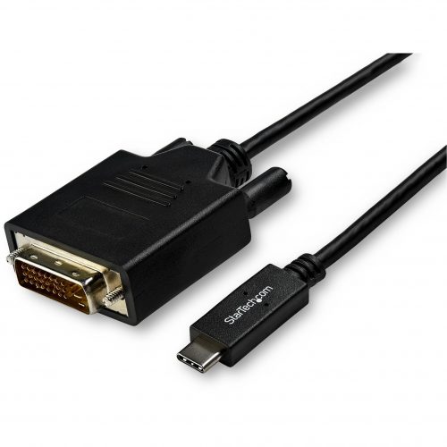 Startech .com 10ft (3m) USB C to DVI Cable1080p USB Type-C to DVI-Digital Video Display Adapter Monitor CableWorks w/ Thunderbolt 3 -… CDP2DVI3MBNL