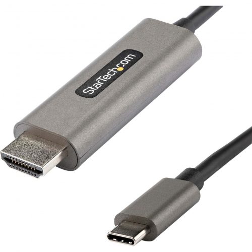 Startech .com 9.8ft (3m) USB C to HDMI Cable 4K 60Hz with HDR10, Ultra HD USB Type-C to HDMI 2.0b Video Adapter Cable, DP 1.4 Alt Mode HBR3 -… CDP2HDMM3MH