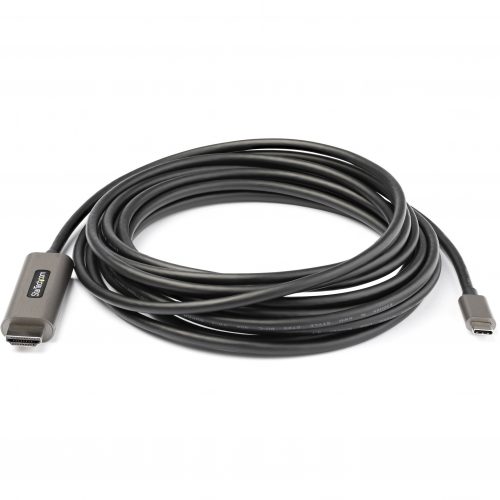 Startech .com 16ft (5m) USB C to HDMI Cable 4K 60Hz with HDR10, Ultra HD USB Type-C to HDMI 2.0b Video Adapter Cable, DP 1.4 Alt Mode HBR3 -… CDP2HDMM5MH
