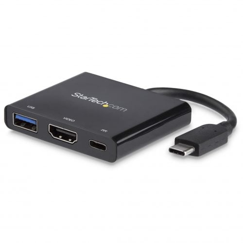 Startech .com USB C Multiport Adapter with HDMI 4K & 1x USB 3.0PDMac & WindowsUSB Type C All in One Video AdapterExpand the connec… CDP2HDUACP