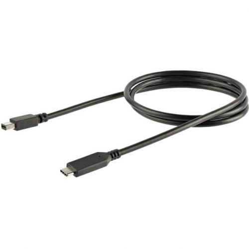 Startech .com 1m / 3 ft USB-C to Mini DisplayPort CableUSB C to mDP Cable4K 60HzBlackUSB-C to Mini DisplayPort Cable and adapter… CDP2MDPMM1MB
