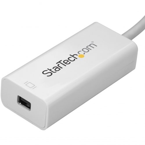 Startech .com .comUSB-C to Mini DisplayPort Adapter4K 60HzWhiteUSB Type-C to Mini DP AdapterThunderbolt 3 CompatibleUSB… CDP2MDP