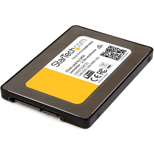Startech .com CFast Card to SATA Adapter with 2.5″ HousingSupports SATA III (6 Gbps)Convert your CFast card into a 2.5″ SATA drive for… CFAST2SAT25