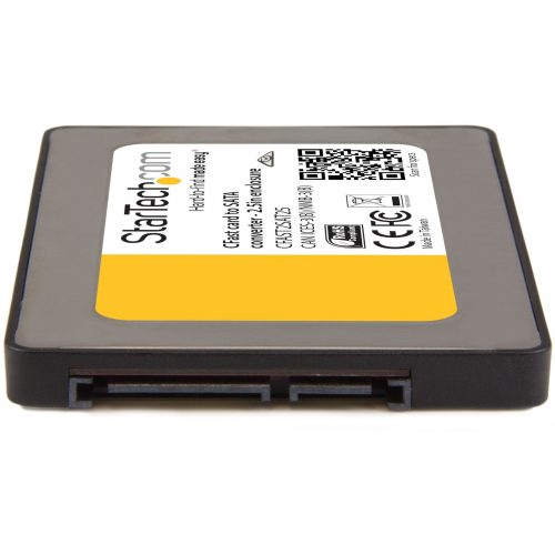 Startech .com CFast Card to SATA Adapter with 2.5″ HousingSupports SATA III (6 Gbps)Convert your CFast card into a 2.5″ SATA drive for… CFAST2SAT25