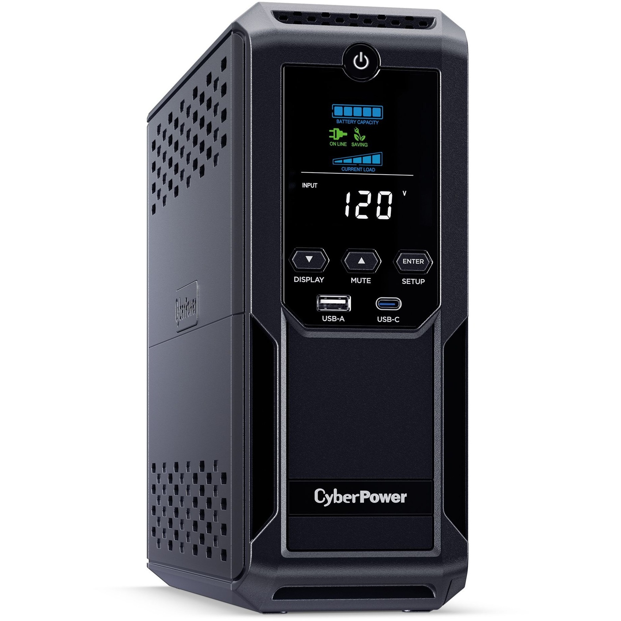 CyberPower Intelligent LCD CP1350AVRLCD3 UPS – 1350VA Mini-tower