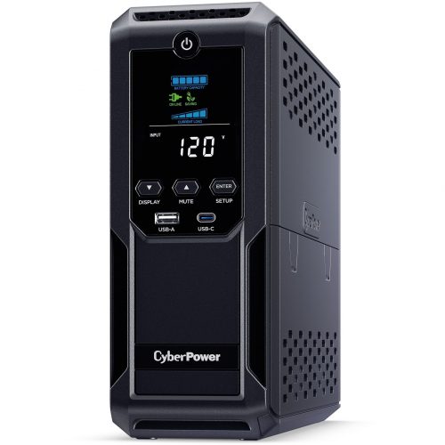CyberPower Intelligent LCD CP1350AVRLCD3 UPS – 1350VA Mini-tower
