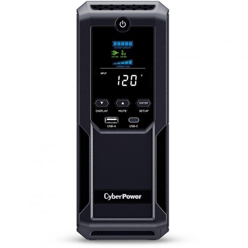 CyberPower Intelligent LCD CP1350AVRLCD3 UPS – 1350VA Mini-tower