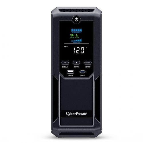 CyberPower Intelligent LCD CP1500AVRLCD3 UPS – 1500VA Mini-tower