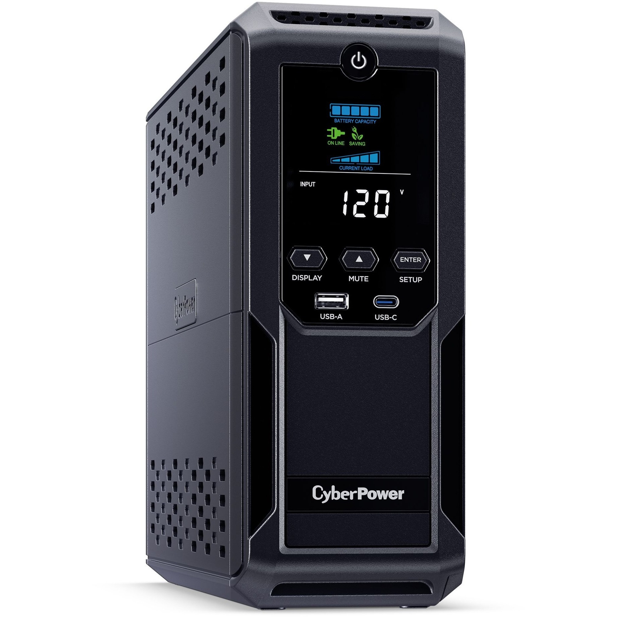 CyberPower Intelligent LCD CP1500AVRLCD3 UPS – 1500VA Mini-tower