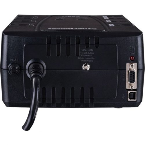 Cyber Power CP825AVRLCD Intelligent LCD UPS Systems825VA/450W, 120 VAC, NEMA 5-15P, Compact, 8 Outlets, LCD, Panel® Personal, $20… CP825AVRLCD