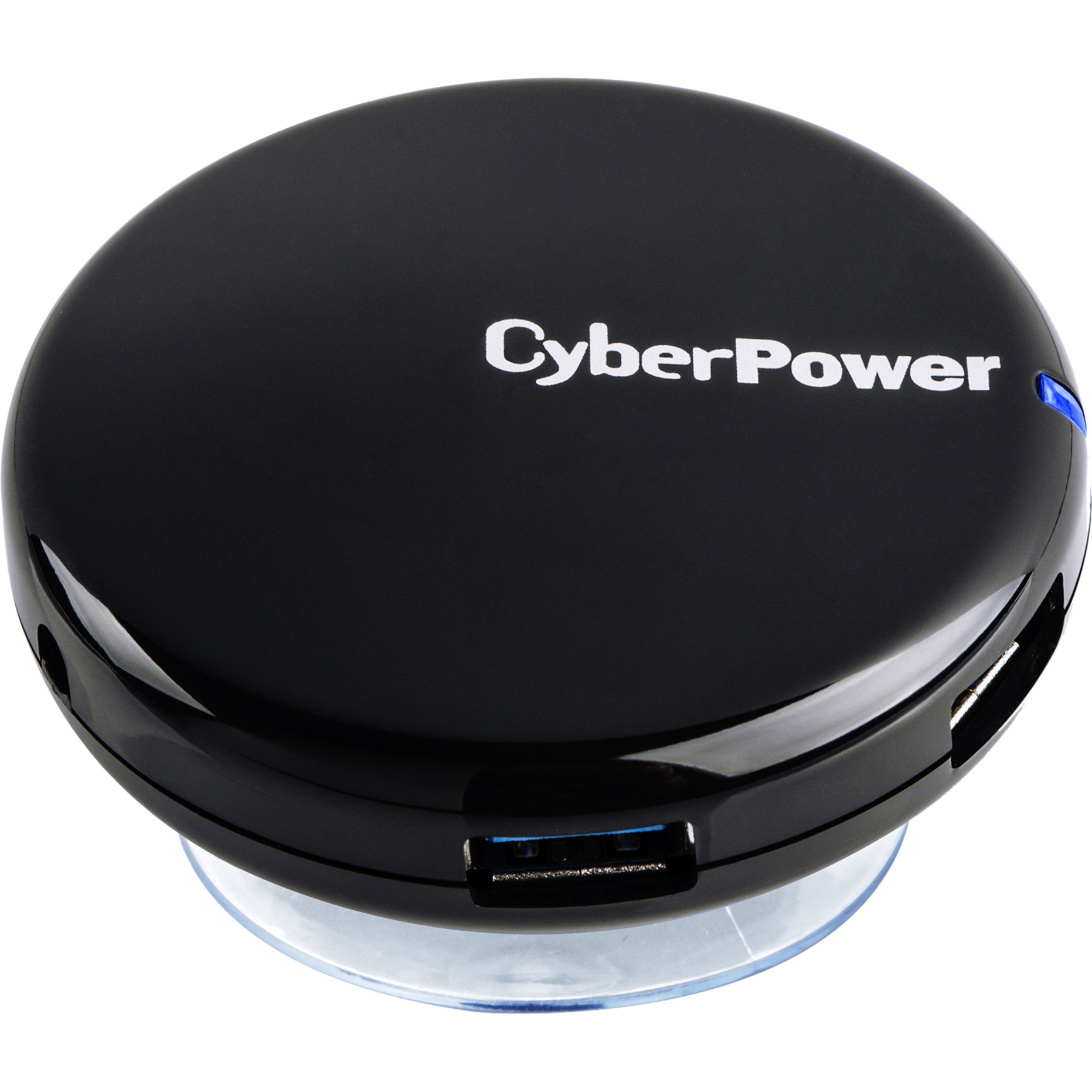 Cyber Power CPH430PB USB 3.0 Superspeed Hub with 4 Ports and 3.6A AC ChargerBlackUSBRack Mount4 USB Port4 USB 3.0 Port CPH430PB