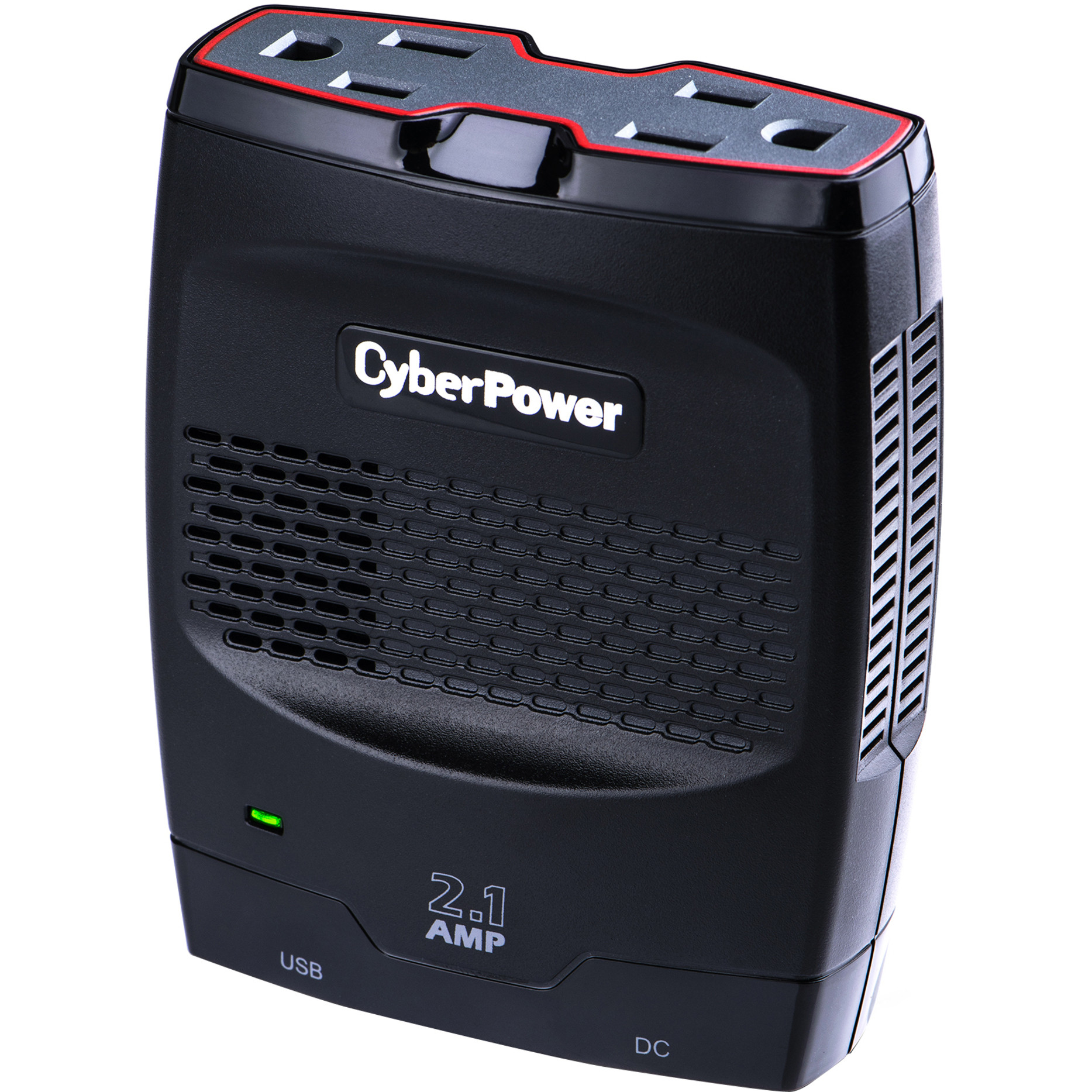 Cyber Power CPS175SURC1 Mobile  Inverter 175W with 2.1A USB ChargerSlim Line DesignInput Voltage: 12 V DCOutput Voltage: 120 V… CPS175SURC1