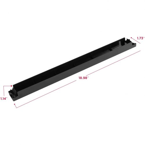 Cyber Power CRA20001 Blanking panels Rack Accessories19″ 1U airflow management blanking panels, tooless installation, 10pcs per pack, … CRA20001