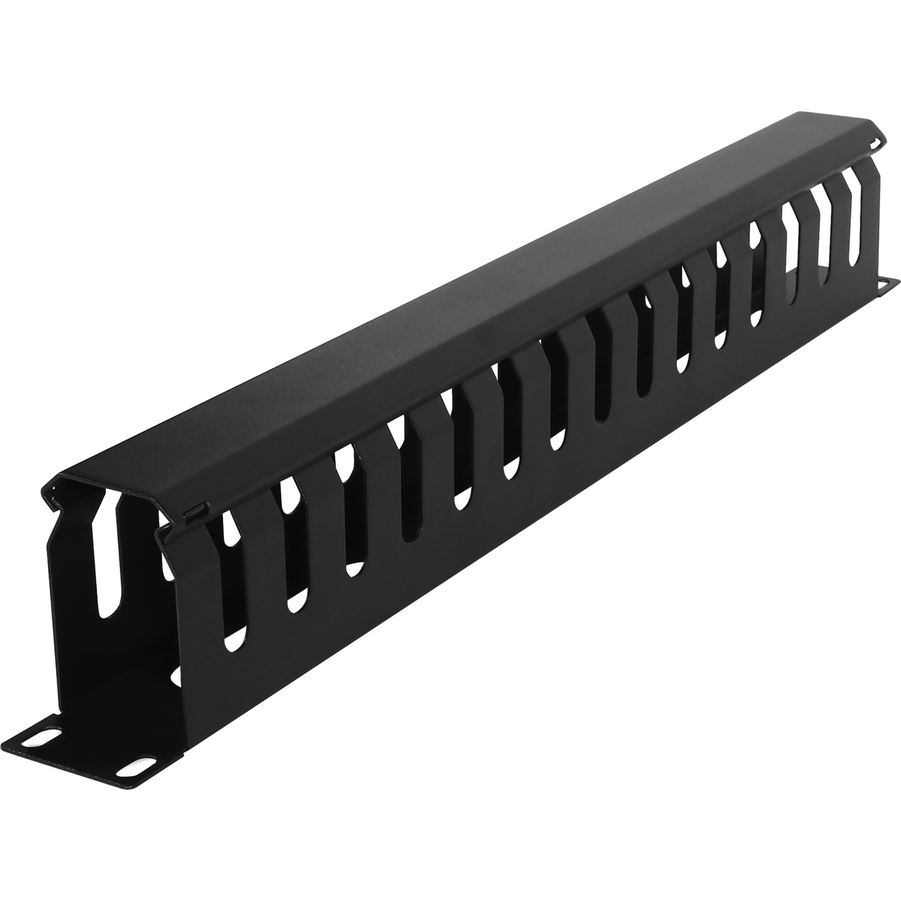 Cyber Power CRA30002 Cable manager Rack Accessories19″ 1U metal duct cable manager with cover,  warranty CRA30002