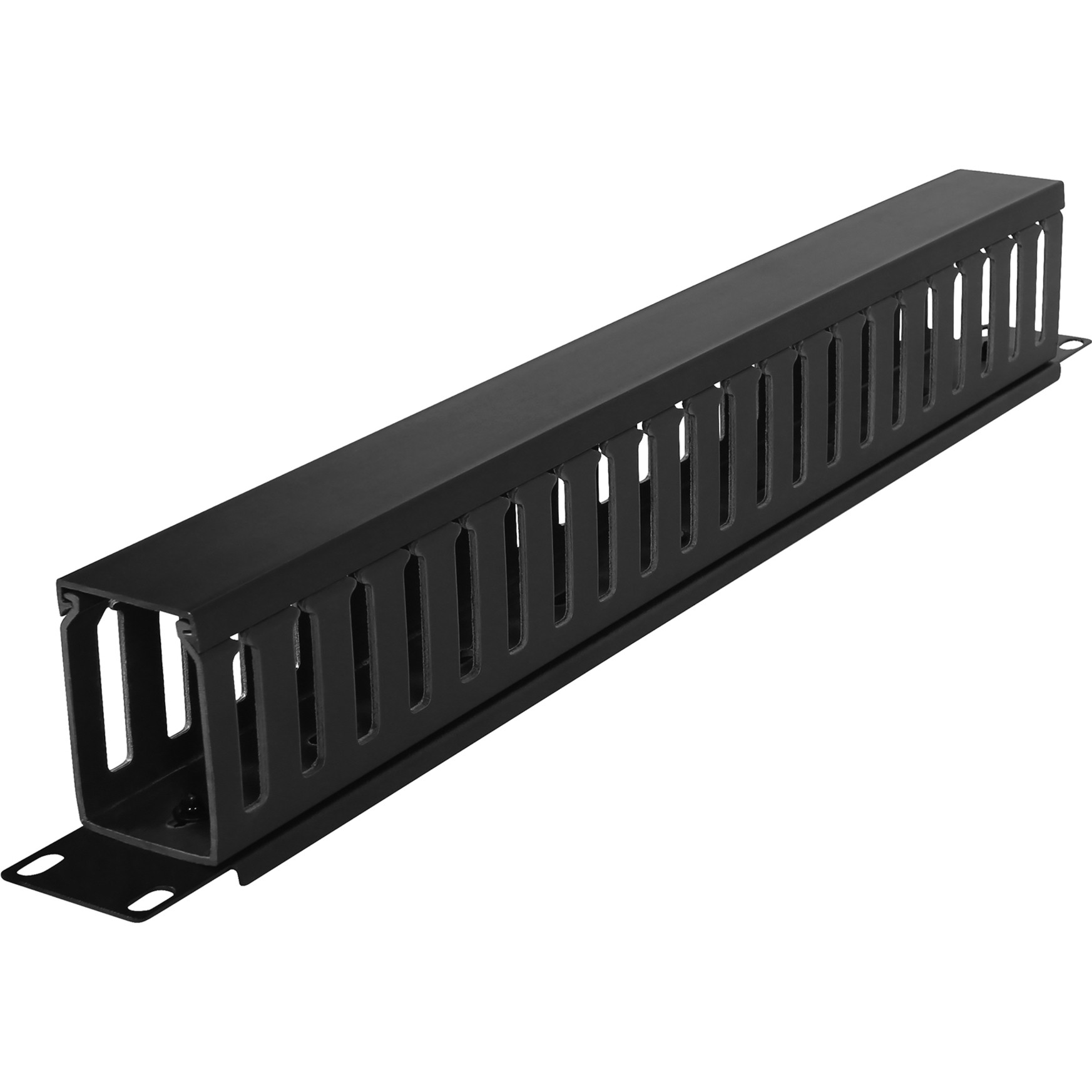 Cyber Power CRA30003 Cable manager Rack Accessories19″ 1U plastic duct cable manager with cover,  warranty CRA30003
