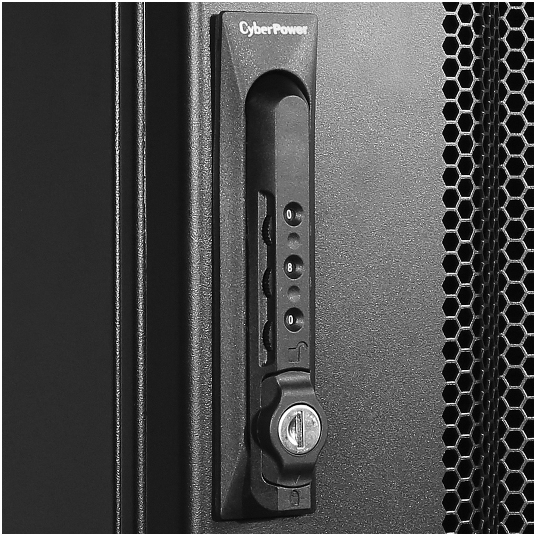 Cyber Power CRA40001 Combination door lock Rack AccessoriesCombination door lock, 2 per pack,  warranty CRA40001