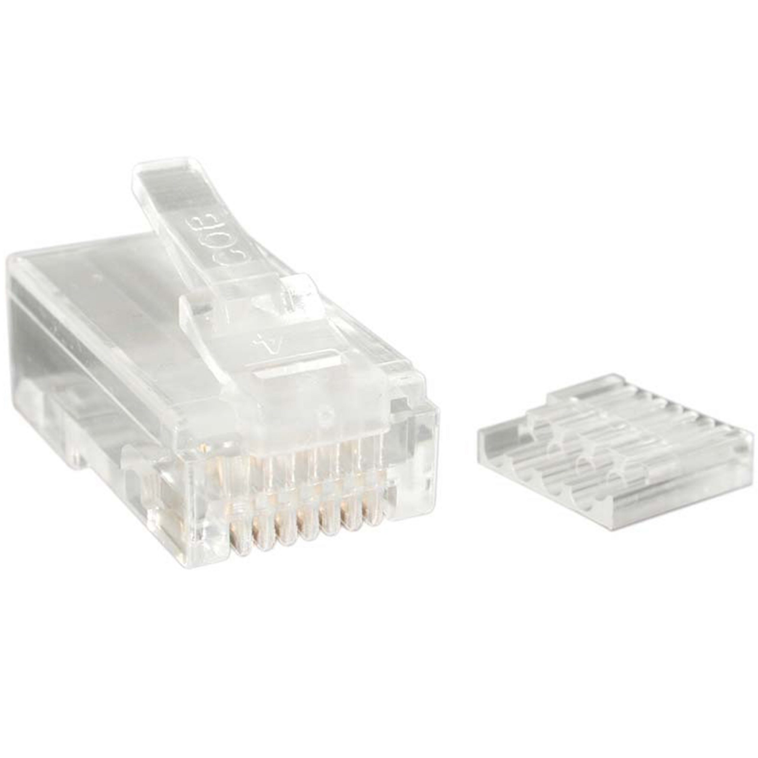 Startech .com Cat 6 RJ45 Stranded Modular Plug Connector50 PackRJ-45 CRJ45C6STR50 Startech .com Cat 6 RJ45 Stranded Modular Plug Connector50 PackRJ-45 CRJ45C6STR50