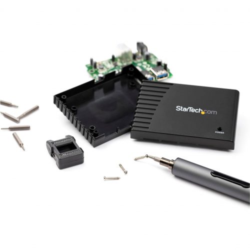 Startech .com 55-Bit Electric Precision Screwdriver Set, Cordless/Battery Powered, Magnetic Bit Driver Kit for Laptop/Computer/Phone Repair… CTK55PCEDRIVE