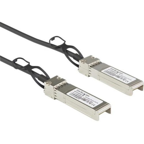 Startech .com 2m SFP+ to SFP+ Direct Attach Cable for Dell EMC DAC-SFP-10G-2M10GbESFP+ Copper DAC 10 Gbps Passive Twinax100% Dell EM… DACSFP10G2M