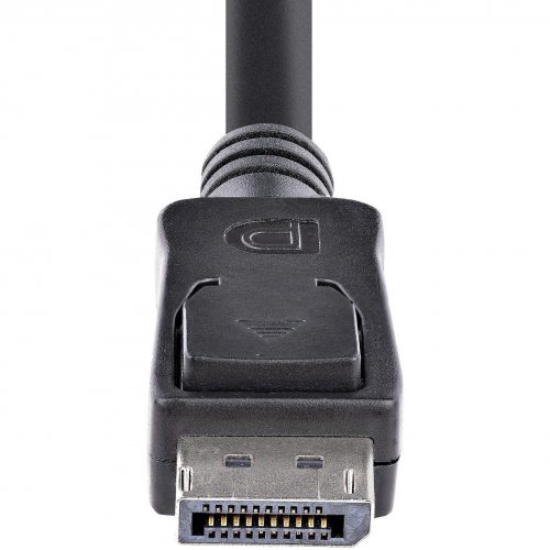 Startech .com 10 ft Certified DisplayPort 1.2 Cable with Latches M/MDisplayPort 4kCreate high-resolution 4k x 2k connections with HBR2… DISPLPORT10L