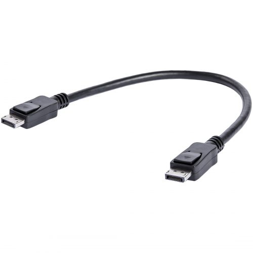 Startech .com 1ft (30cm) DisplayPort 1.2 Cable, 4K x 2K UHD VESA Certified DisplayPort Cable, Short DP Cable/Cord for Monitor, w/ Latches1… DISPLPORT1L