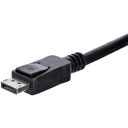 Startech .com 1ft (30cm) DisplayPort 1.2 Cable, 4K x 2K UHD VESA Certified DisplayPort Cable, Short DP Cable/Cord for Monitor, w/ Latches1… DISPLPORT1L