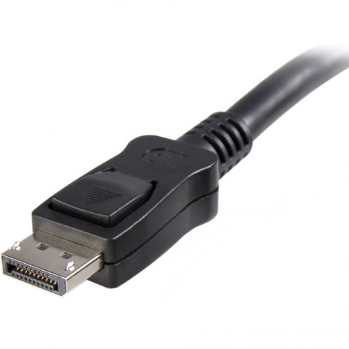 Startech .com 25 ft DisplayPort Cable with LatchesM/M25ft/7m DisplayPort to DisplayPort cable; 2K (2560x1440p 30Hz)/10.8 Gbps bandwidt… DISPLPORT25L