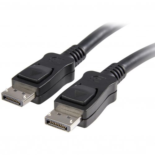 Startech .com 50 ft DisplayPort Cable with LatchesM/M50ft/15m DisplayPort to DisplayPort cable; Full HD (1920 x 1200p 60Hz)/6.48 Gbps… DISPLPORT50L