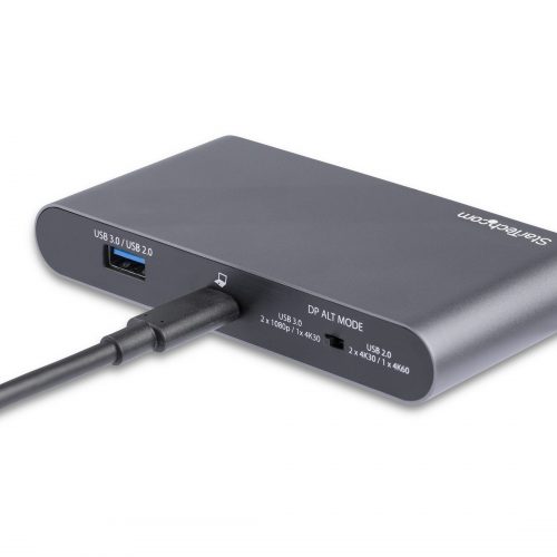 Startech Star Tech.com USB C Dock4K Dual Monitor DisplayPort Docking Station100W Power Delivery Passthrough, GbE, 2x USB-AMultiport Adapter… DK30C2DAGPD