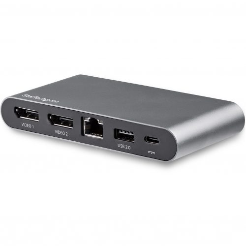 Startech Star Tech.com USB C Dock4K Dual Monitor DisplayPort Docking Station100W Power Delivery Passthrough, GbE, 2x USB-AMultiport Adapter… DK30C2DAGPD