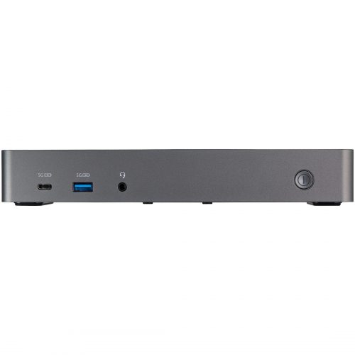 Startech Star Tech.com USB-C & USB-A DockHybrid Triple Monitor Laptop Docking Station DisplayPort & HDMI 4K 60Hz/85W PD/6x USB/GbE/USB 3.1 Gen 2 -… DK31C3HDPD