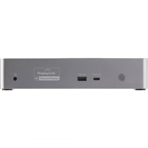 Startech .com USB-C Dock, 4K 60Hz Quad Monitor DisplayPort & HDMI, Universal USB C Docking Station, 100W Power Delivery, USB Hub 1C/3A, GbE -… DK31C4DPPD