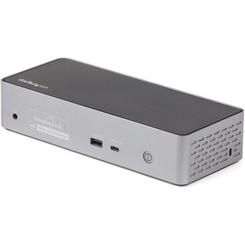 Startech .com USB-C Dock, 4K 60Hz Quad Monitor DisplayPort & HDMI, Universal USB C Docking Station, 100W Power Delivery, USB Hub 1C/3A, GbE -… DK31C4DPPD