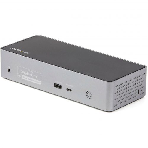 Startech .com USB-C Dock, 4K 60Hz Quad Monitor DisplayPort & HDMI, Universal USB C Docking Station, 100W Power Delivery, USB Hub 1C/3A, GbE -… DK31C4DPPD